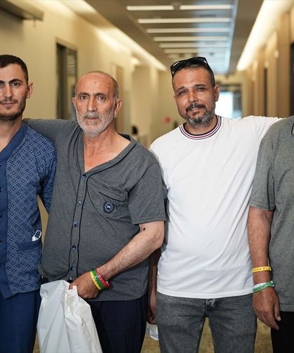 Oğlu ve damadından organ nakli yapılan babalar, hayata bağlandı