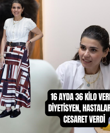 Çocuk yaşta fazla kilo alan İzmirli diyetisyen 16 ayda 36 kilo verdi