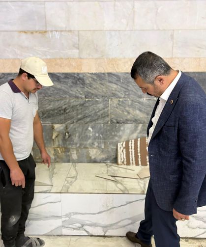 Sandıklı'daki Hüdai Kaplıcalarında revizyon çalışması devam ediyor