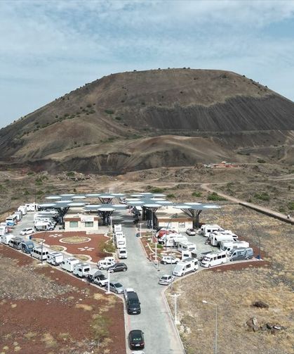 Kula'daki jeoparkları UNESCO adına denetliyorlar