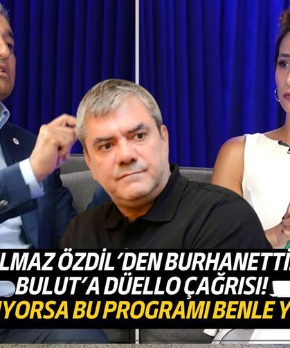 Yılmaz Özdil'den Bulat'a düello çağrısı! Yüreğin varsa böyle bir programı benimle yapsana!