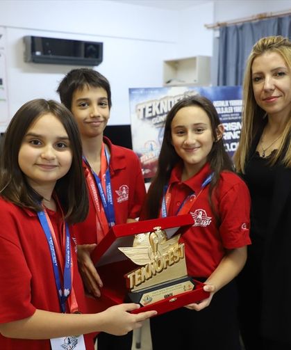 Denizli Nalan Mustafa Kaynak öğrencileri, Mars projesiyle birinci oldular