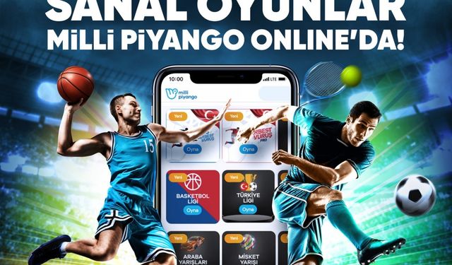 Milli Piyango Online'dan Sanal Oyunlar Oynanabilecek