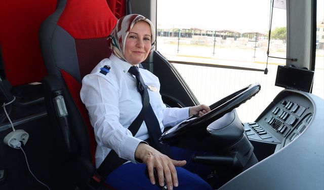 15 Temmuz'un Denizlili kadın kahramanı, şehirler arası otobüs kaptanı oldu
