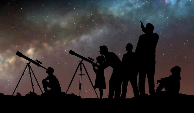 Topuklu Yaylası'nda "Ethem Hoca ile Gökyüzü Gözlem Etkinliği" yapıldı