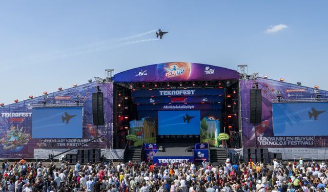 TEKNOFEST İzmir'i 1 milyon 100 bin kişi ziyaret etti
