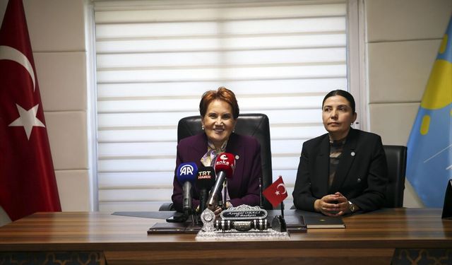 Akşener Uşak'ta İstifalar ile İlgili Konuştu
