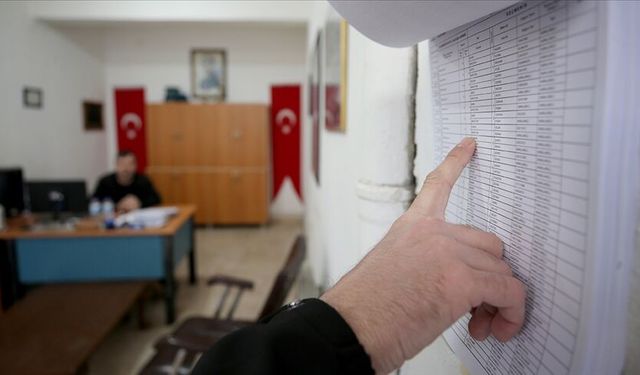 Yurt içi seçmen kütüğü 4 Ocak'ta askıya çıkacak