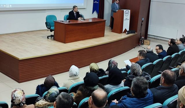 Uşak İl Müftülüğü Ocak ayı aylık mutad toplantısı yapıldı