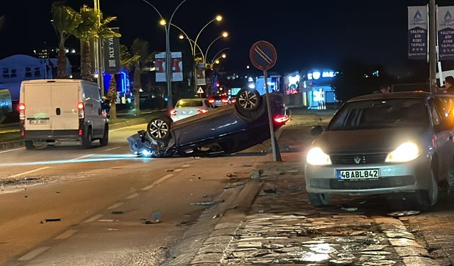 Muğla'daki trafik kazasında 3 kişi yaralandı