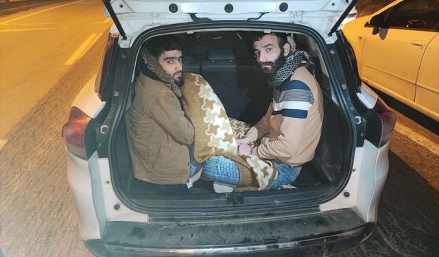 Afyonkarahisar'da 6 düzensiz göçmen yakalandı