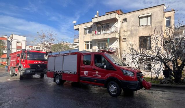 Muğla'da evde çıkan yangında bir kişi hayatını kaybetti