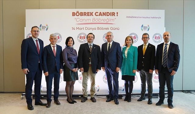 Türk Nefroloji Derneği, böbrek hastalıklarına ve yaygınlığına dikkati çekti