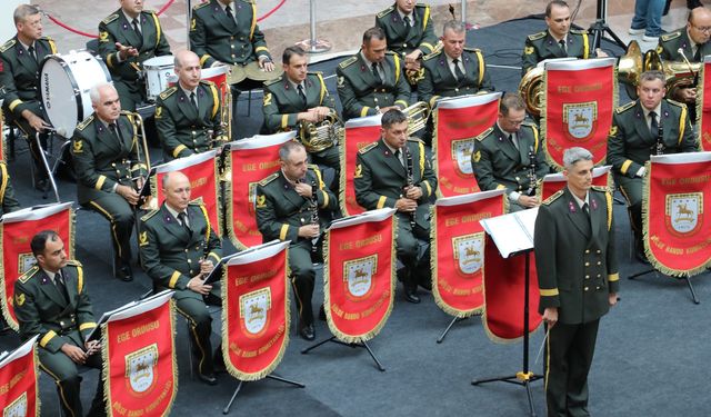 Ege Ordusu Bölge Bandosu, 30 Ağustos Zafer Bayramı dolayısıyla konser verdi