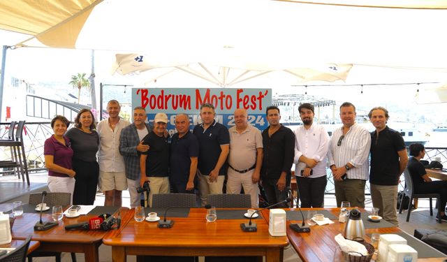 Bodrum Moto Festival organizasyonu düzenlenen lansman ile tanıtıldı