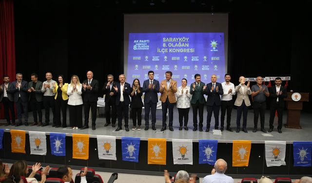 AK Parti'li Zeybekci, Sarayköy İlçe Kongresi'ne katıldı