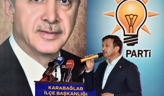 AK Parti'li Dağ, Karabağlar İlçe Kongresi'ne katıldı