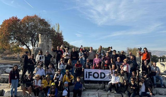 İzmir Fotoğraf Sanatı Derneği üyeleri Muğla'da antik kentleri görüntüledi