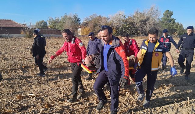 Denizli'de aranan 83 yaşındaki kişi tarlada bulundu