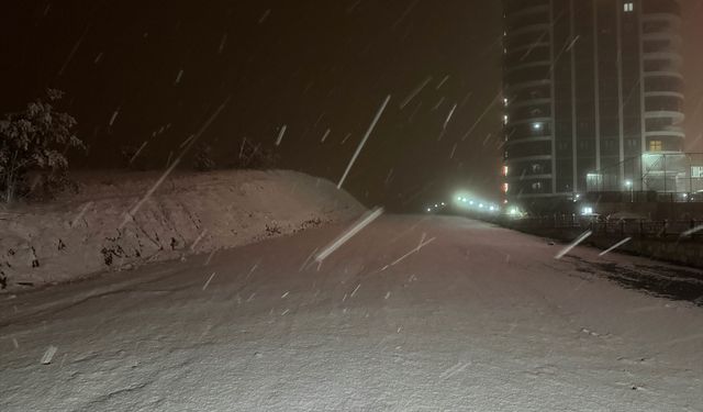 Uşak'ta kent genelinde kar yağışı etkisini gösterdi