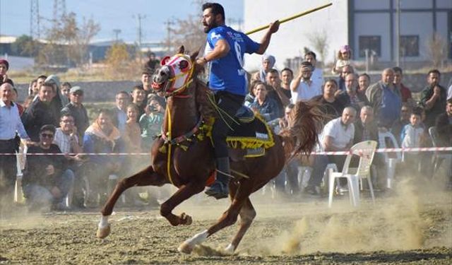 Manisa'da cirit heyecanı yaşandı