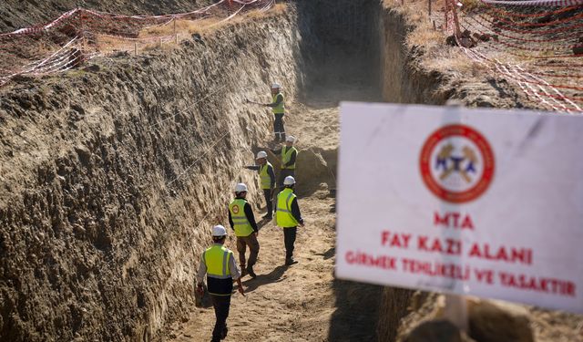 MTA hendeklerde iz sürerek 225 fayın deprem potansiyelini belirledi