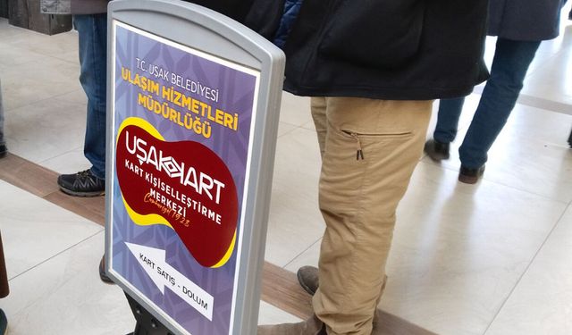 Uşak Belediyesi, Uşak Kart için bu hafta sonuna özel bir karar aldı