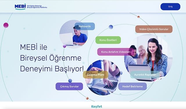 MEB'in yapay zeka destekli üniversiteye hazırlık uygulaması "MEBİ" 1 milyonu aştı!