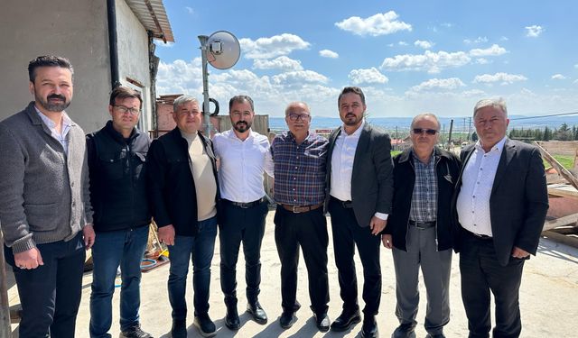 AK Parti Uşak İl Teşkilatı, Aktaş Köyü sakinleriyle buluştu