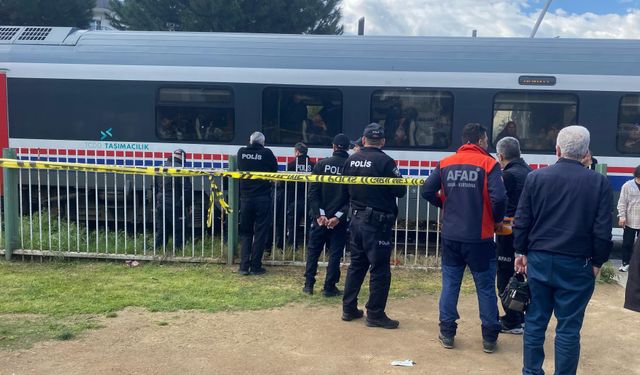 Efeler'de  yaşlı kadın tren çarpması sonucu hayatını kaybetti