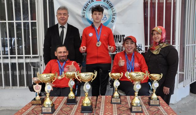 Kütahyalı sporcular Avrupa'yı hedefliyor