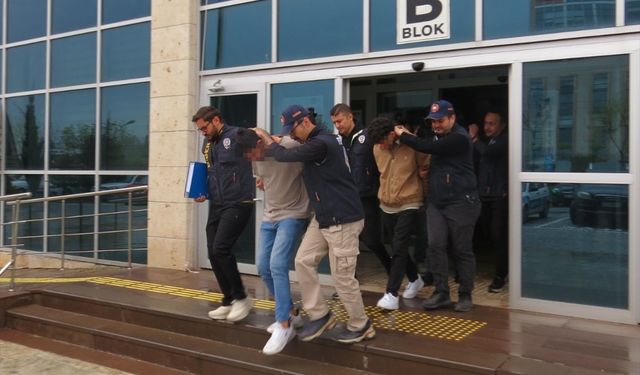 Uşak'ta yaklaşık 500 milyonluk vurgun yapan 3 kişi tutuklandı