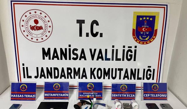 Salihli'de yasaklı madde operasyonu, 2 tutuklu