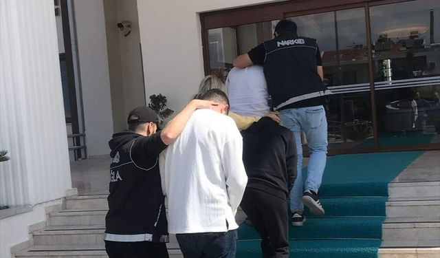 Fethiye'de uyuşturucu ticareti yaptığı belirtilen 4 kişi tutuklandı