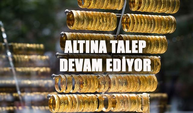 Trump'ın çıkışları sonrası altına talep devam ediyor! Uşak'taki sarraflarda en çok tercih edilen gram altın oluyor!