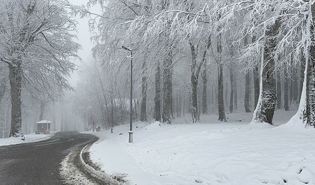 Türkiye uzatmalı kış mevsimiyle masal diyarına döndü