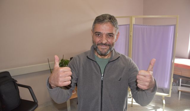 Kolon kanserini yendi, sıra mesleğine dönmekte!