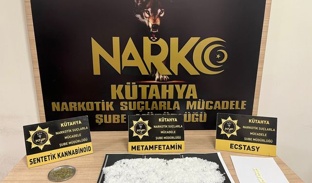Kütahya'da yasaklı madde operasyonu, 6 tutuklu!