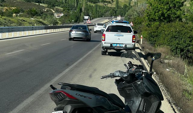 Sandıklı'da motor kazası: 1 ölü, 1 yaralı!