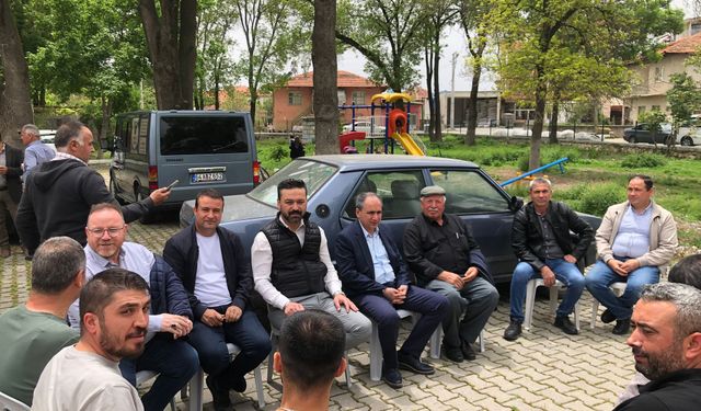 Uşak Milletvekili Güneş, Bozkuş köyü sakinleriyle buluştu