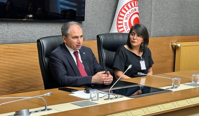 AK Parti Uşak Milletvekili, dünyanın seyirci kaldığı zulmü TBMM'ye taşıdı