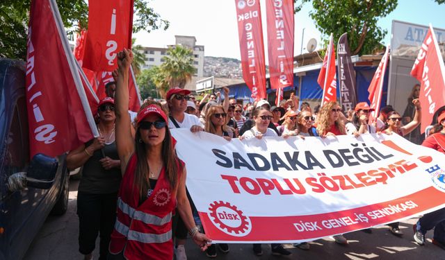 İzmir'de grevin 7. gününde işçilerle anlaşmaya varıldı!