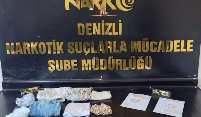 Denizli'de midesinde yasaklı madde tespit taşıyan kişi tutuklandı