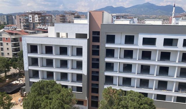 Aydın'daki huzurevi binası büyük ölçüde tamamlandı