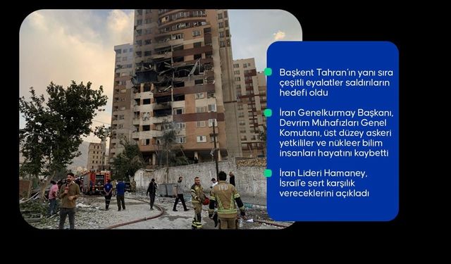 İsrail'in İran'a saldırılarında üst düzey isimler hayatını kaybetti!