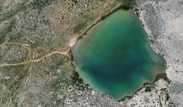 Kuraklıktan etkilenen Antalya'daki Yeşil Göl eski günlerine kavuştu