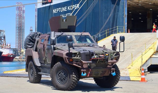 Türkiye'nin aracı "COBRA II" ihracatında ilk sevkiyat Romanya'ya yaptı