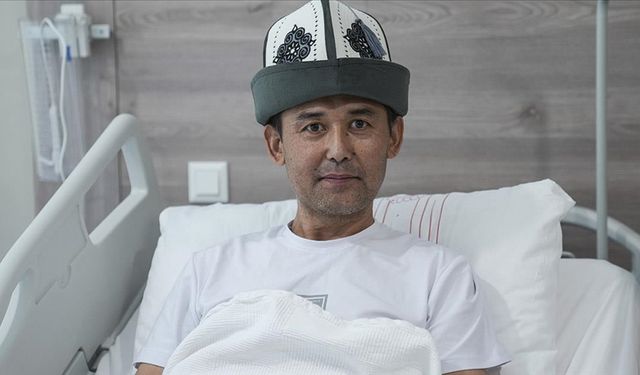 Kırgız hasta Türkiye'deki nakille sağlığına kavuştu