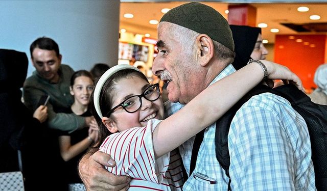 Hacıların yurda dönüş yolculukları başladı