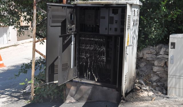 Kütahya'da trafoda yangın çıktı!